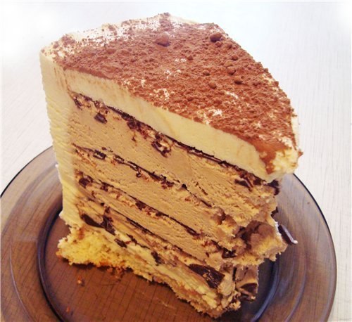 Торт «Кофе с шоколадом» БЕЗ ДУХОВКИ