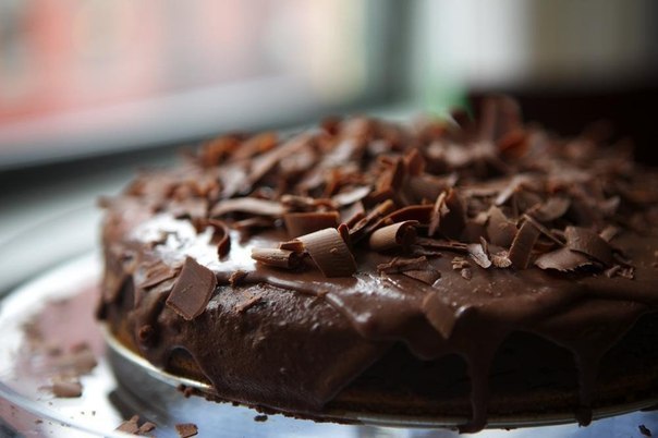Торт из 2 видов шоколада 