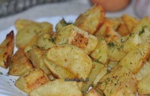 Картофель по-гречески 