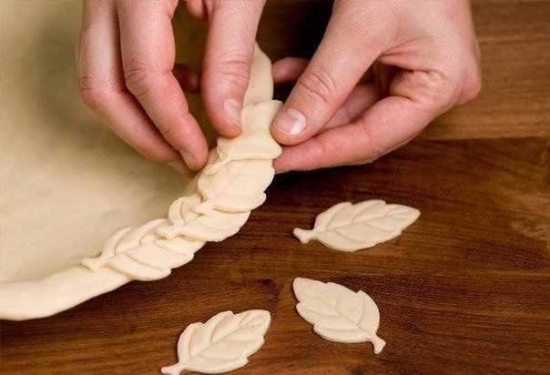 6 способов украшения краев пирога