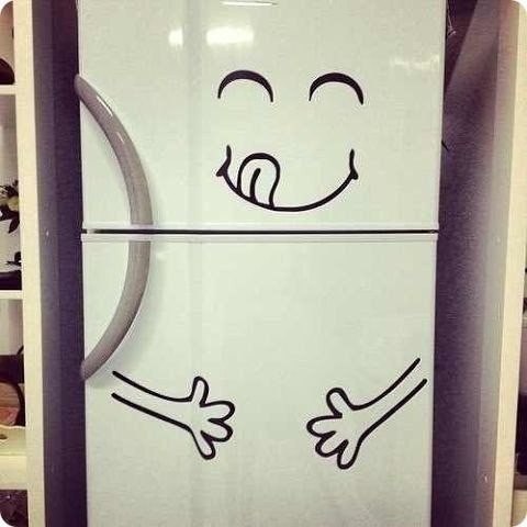Позитивный холодильник :)