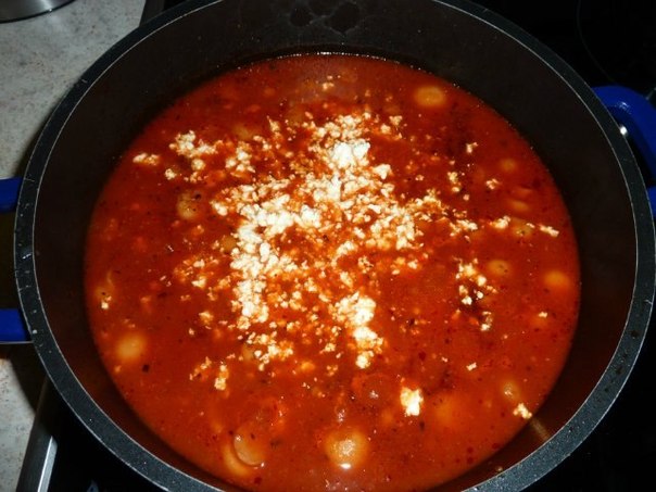 Томатный суп в греческом стиле