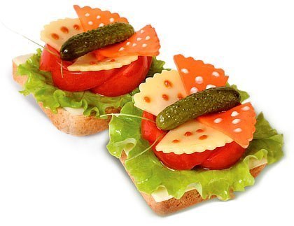 Оригинальная идея для бутерброда