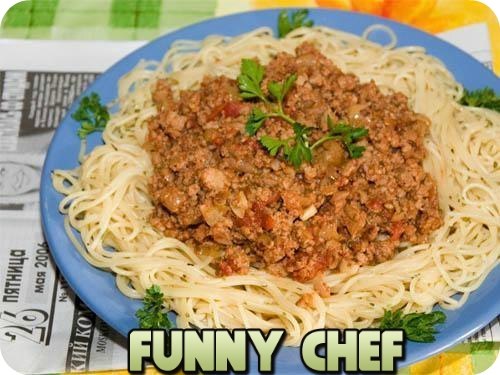 Мясной соус к спагетти