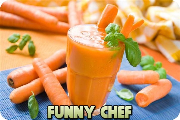 Овощной смузи из моркови