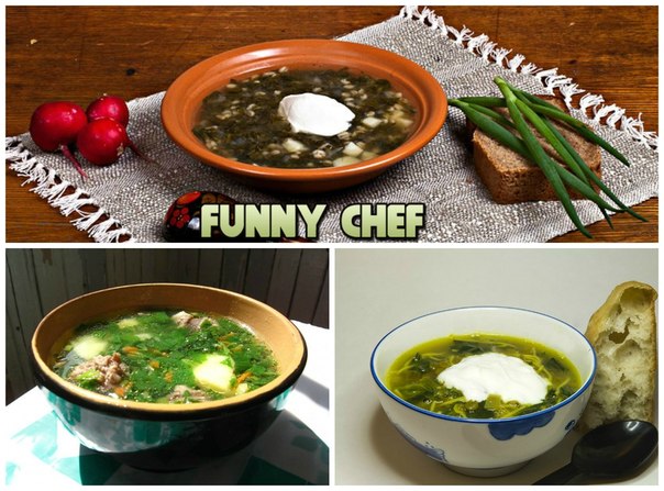 «Зеленые» супы (3 рецепта)
