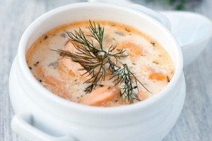 Рецепт - Финский сливочный суп с лососем