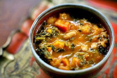 Рецепт овощного супа с листовой капустой