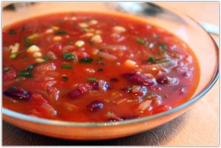 Рецепт ароматного томатного супа