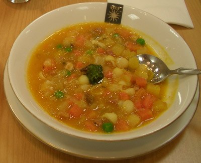Рецепт весеннего супа минестроне
