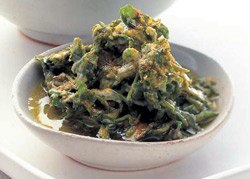 Рецепт салата из мяты и петрушки с тхиной
