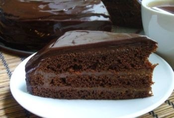 Рецепт шоколадного торта "Капучино"