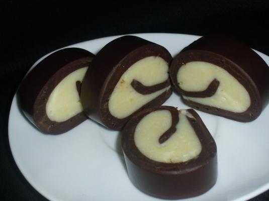 Десерт «Шоколадная завитушка» 