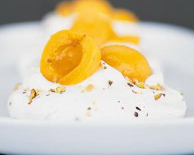Рецепт десерта из фисташек и абрикосов