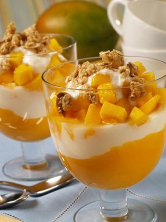 Рецепт десерта с манго