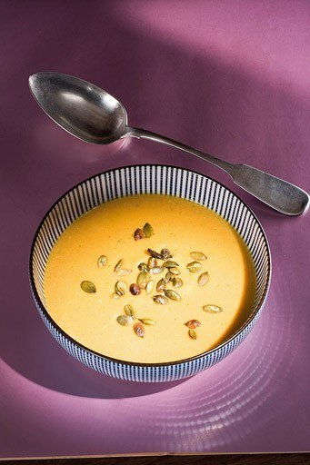 Крем‑суп из тыквы