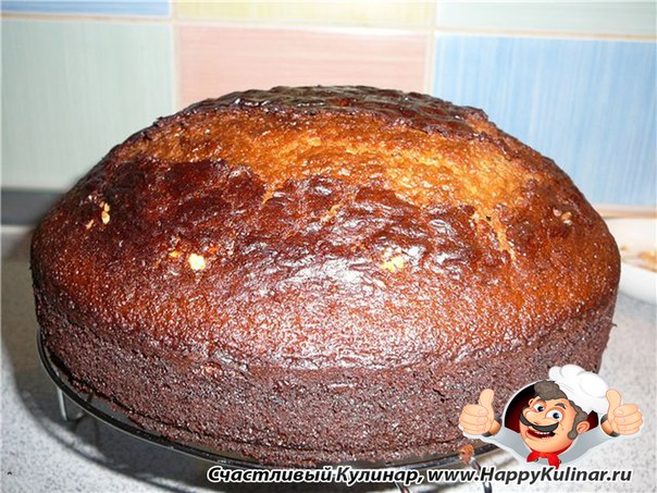 Торт «Медовик» на сметане