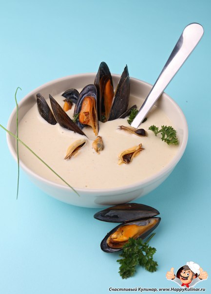 Суп с морепродуктами