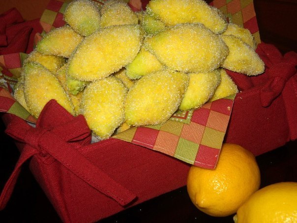 Мягкие апельсиновые печенья