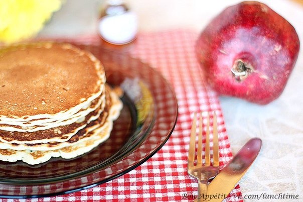 American pancakes на завтрак