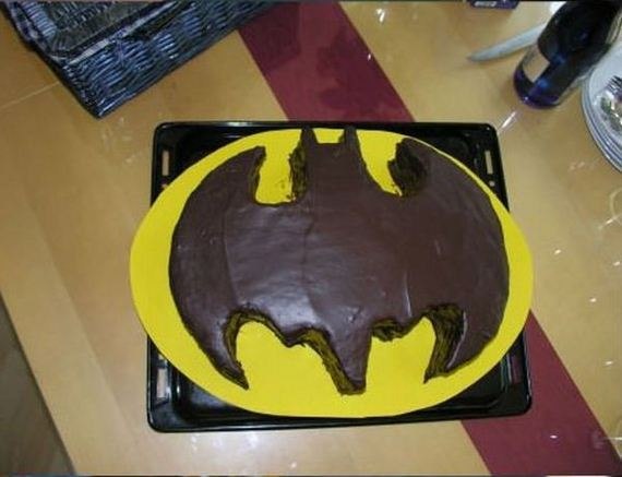 Цветной торт — рецепт от Бетмена 