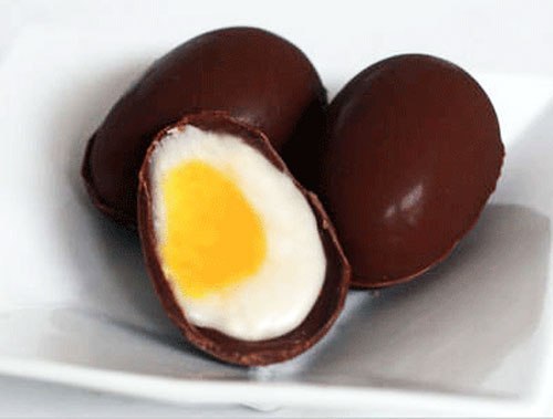 Шоколадные яйца своими руками