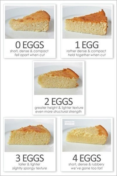 На заметку! Сколько яиц добавить в тесто для торта?
