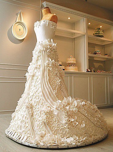 Как вам свадебный торт?)