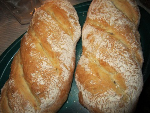 Сдобный хлеб с луком