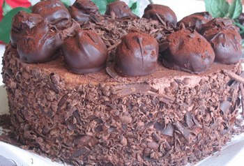 Шоколадный торт из зефира 