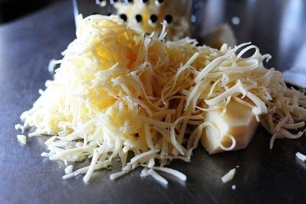 Французские грибочки с запеченным сыром