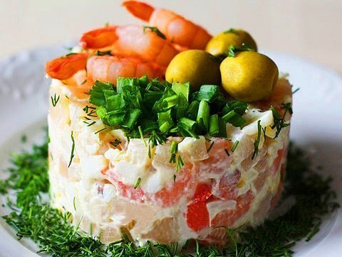 Простые Новогодние салатики от Gourmania Club!