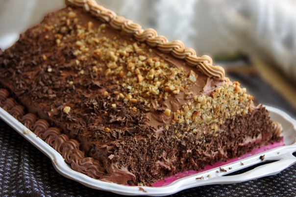 Торт "Шоколадная пирамида"