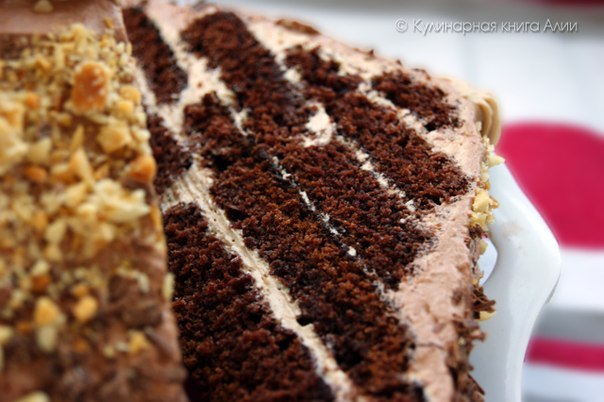 Торт "Шоколадная пирамида"