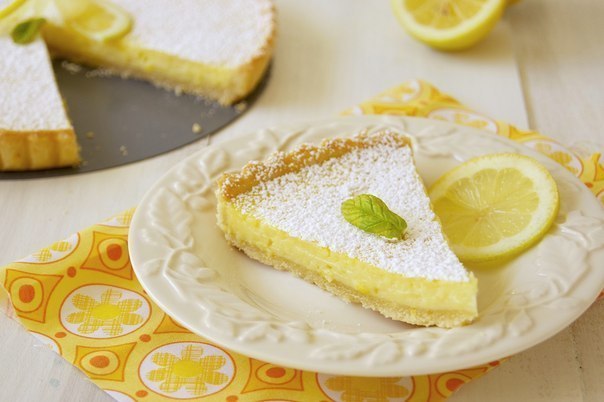 Французский лимонный тарт!