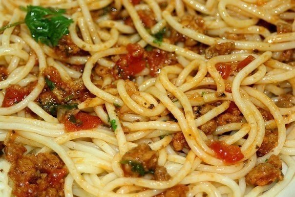 Спагетти "А-ля Болоньезе" 