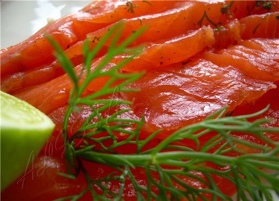 Малосольный лосось. Финский традиционный рецепт