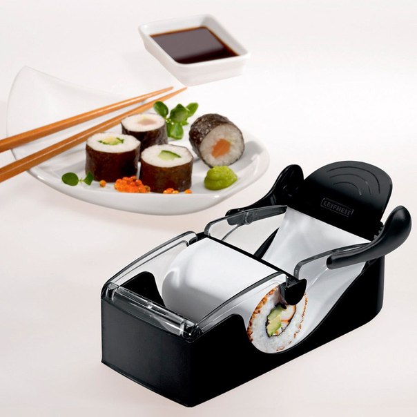 Устройство для приготовления роллов и суши Leifheit Sushi Perfect Roll - незаменимая вещь на Вашей кухне!   