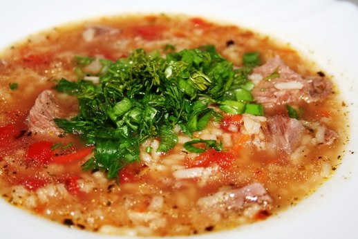 Ингредиенты для супа Харчо: