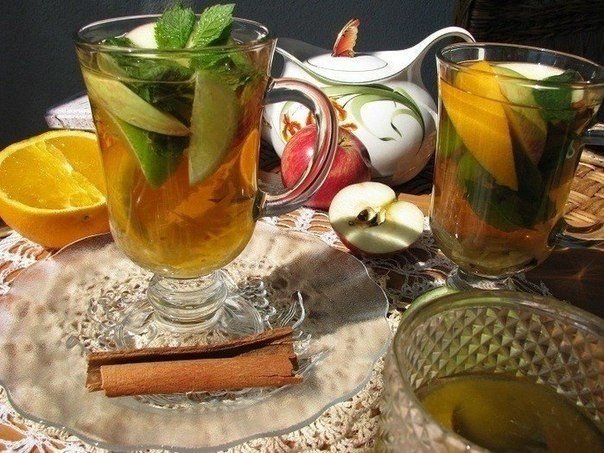 5 лучших рецептов осеннего чая.