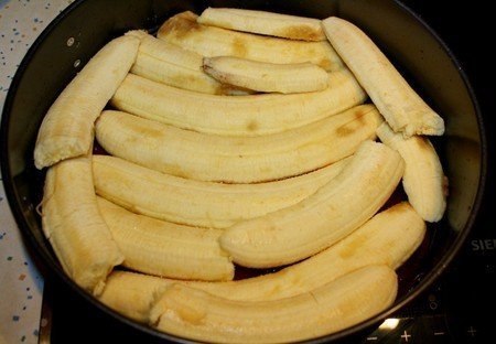 Бананово-карамельный пай
