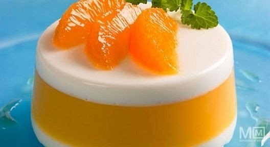 Десерт апельсиновый - очень легкий!