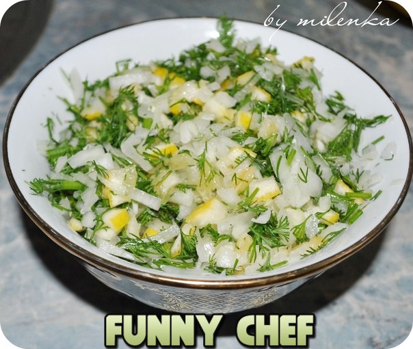 Салат к мясным блюдам