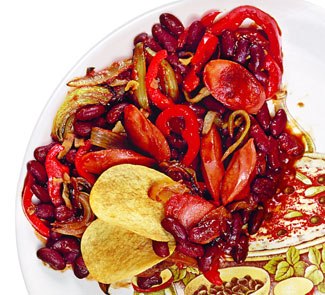 Рецепт - чили с сосисками
