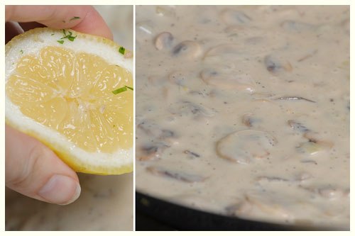 Грибное рагу с сыром