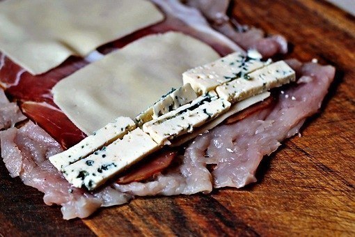 Куриные рулетики